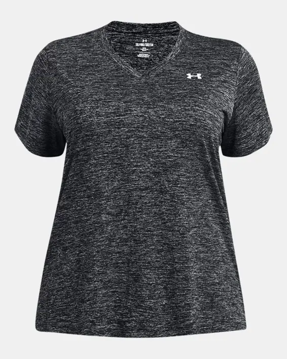 Under Armour Camiseta De Manga Corta UA Tech™ Twist V-Neck Para Mujer  