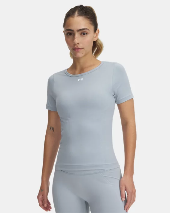 Under Armour Camiseta de manga corta UA Train Seamless para mujer  