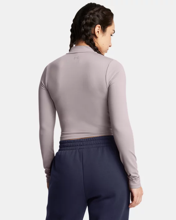 Under Armour Camiseta De Manga Larga Con Cuello Alto UA Meridian Para Mujer  
