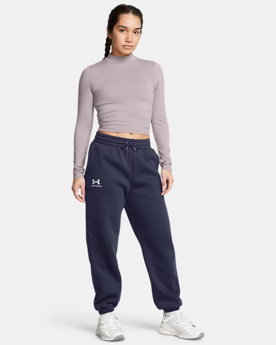 Under Armour Camiseta De Manga Larga Con Cuello Alto UA Meridian Para Mujer  