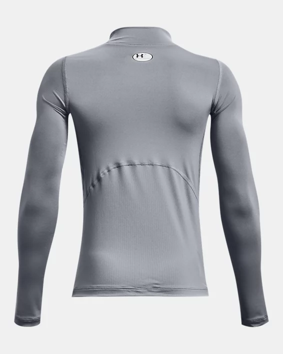 Under Armour Camiseta De Manga Larga HeatGear Mock Para Niño  