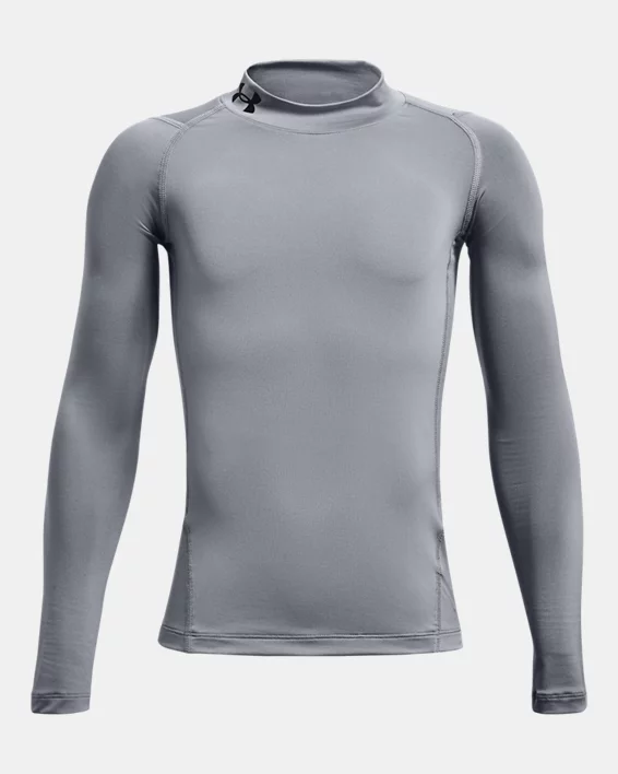 Under Armour Camiseta de manga larga HeatGear Mock para niño  