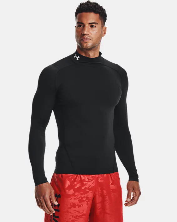 Under Armour Camiseta de manga larga HeatGear® Mock para hombre  