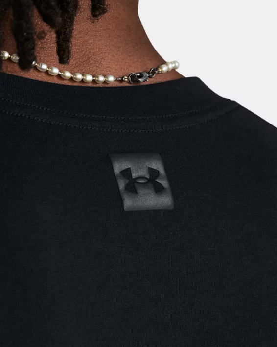 Under Armour Camiseta De Manga Larga UA Heavyweight Tonal Wordmark Para Hombre  