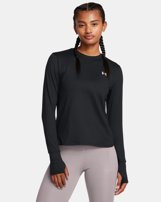 Under Armour Camiseta de manga larga UA Launch Pro para mujer  
