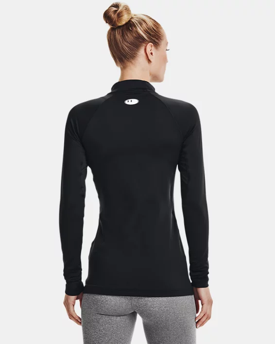 Under Armour Camiseta De Manga Larga Y Cuello Alto ColdGear® Para Mujer  