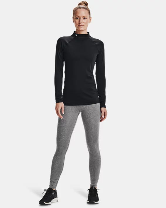 Under Armour Camiseta De Manga Larga Y Cuello Alto ColdGear® Para Mujer  