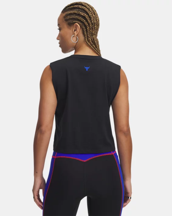 Under Armour Camiseta De Tirantes Project Rock Iron Paradise Para Mujer  