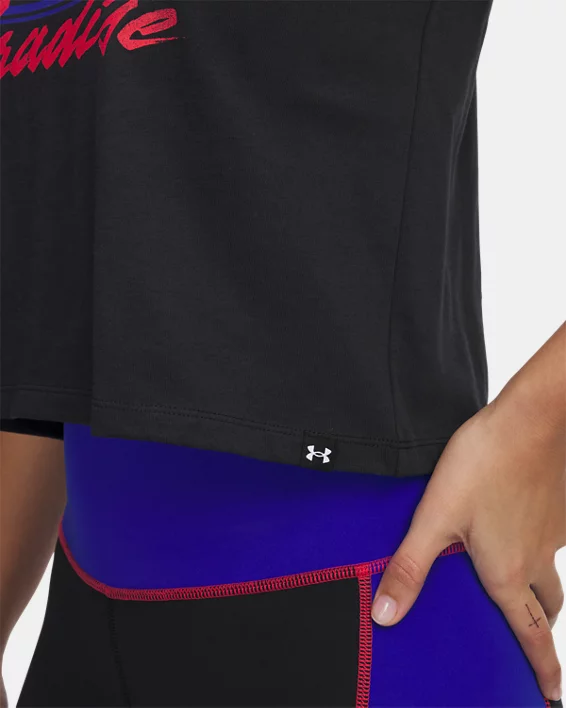 Under Armour Camiseta De Tirantes Project Rock Iron Paradise Para Mujer  