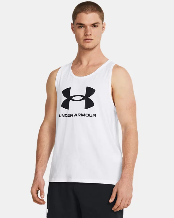 Under Armour Camiseta de tirantes UA Logo para hombre  