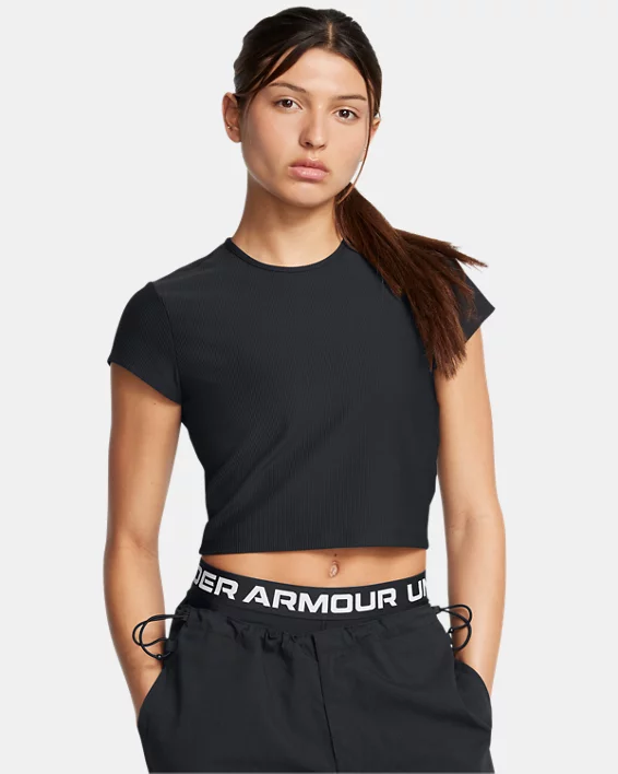 Under Armour Camiseta de tirantes UA Meridian Rib Baby T para mujer  