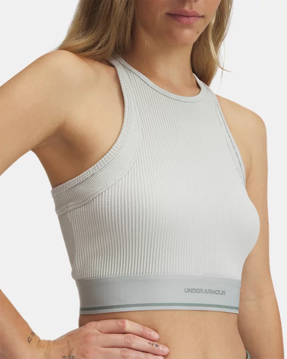 Under Armour Camiseta De Tirantes UA Meridian Rib Branded Para Mujer  