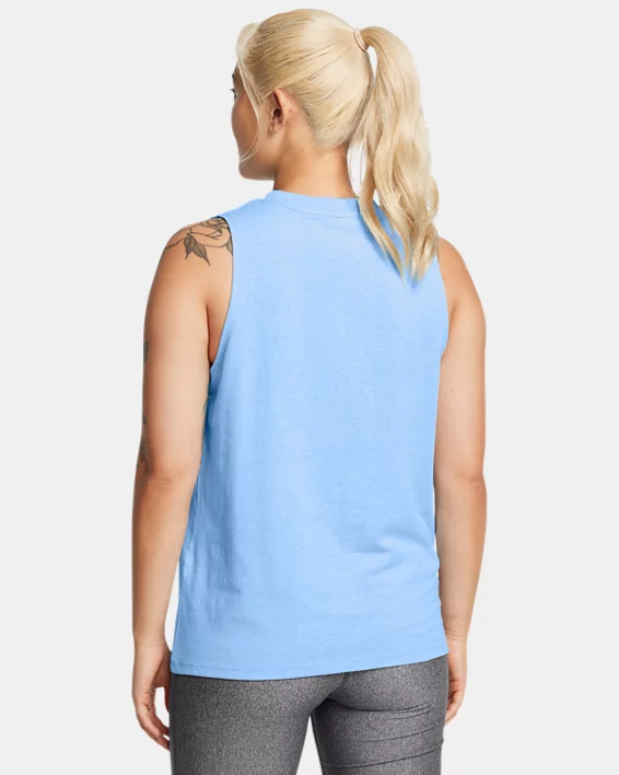 Under Armour Camiseta De Tirantes UA Rival Muscle Para Mujer  