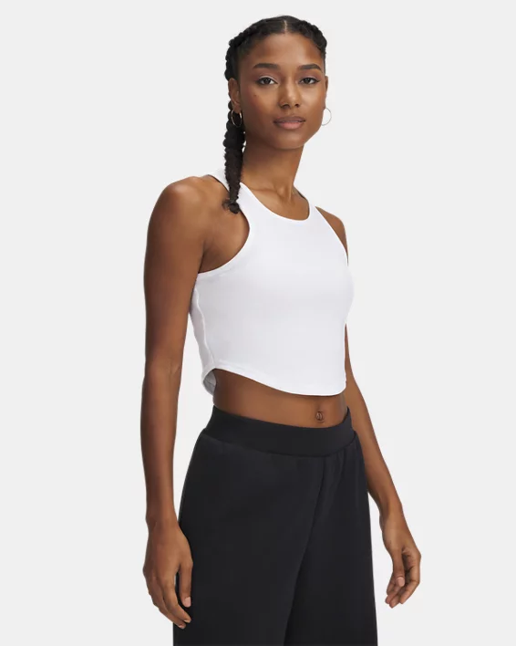 Under Armour Camiseta de tirantes UA Rival Rib para mujer  