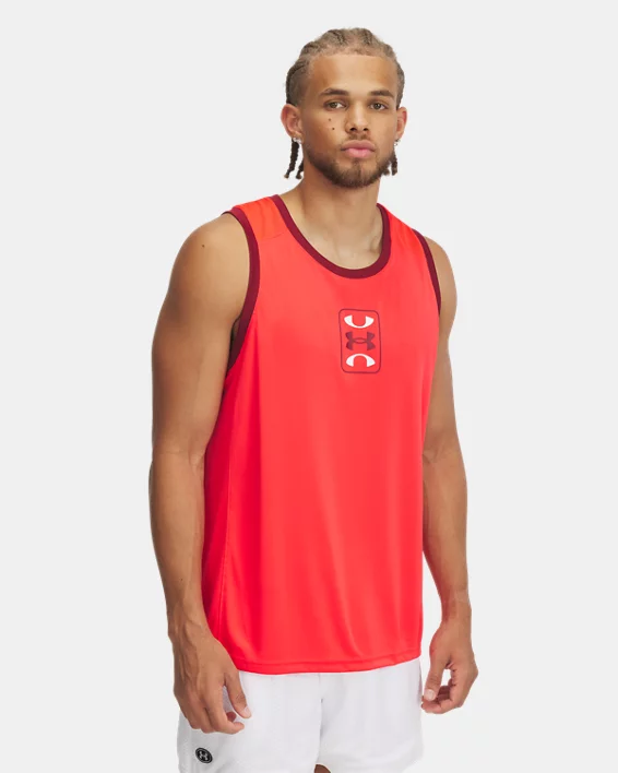 Under Armour Camiseta de tirantes UA Zone Performance para hombre  