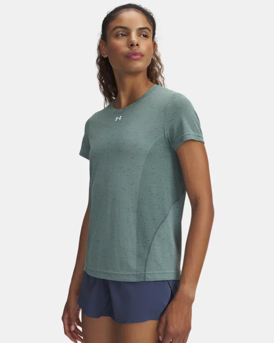 Under Armour Camiseta holgada de manga corta UA Vanish Seamless para mujer  