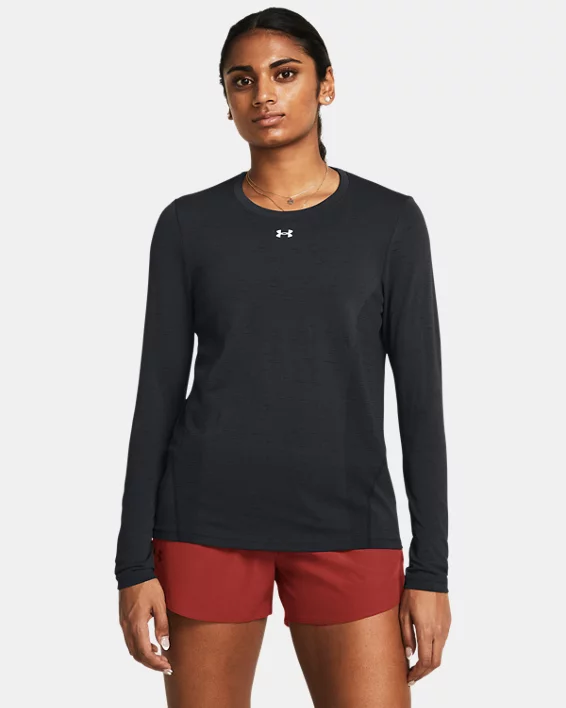 Under Armour Camiseta holgada de manga larga UA Vanish Seamless para mujer  