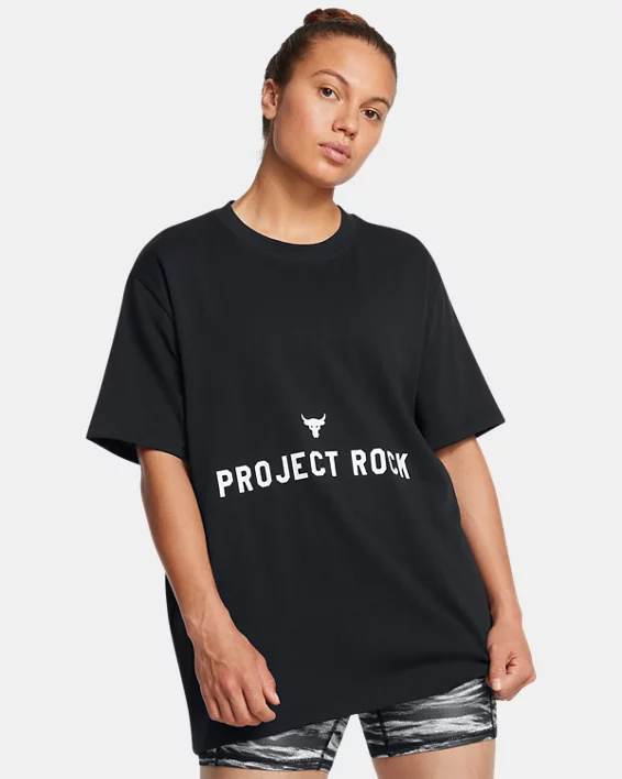 Under Armour Camiseta Project Rock Campus para mujer  