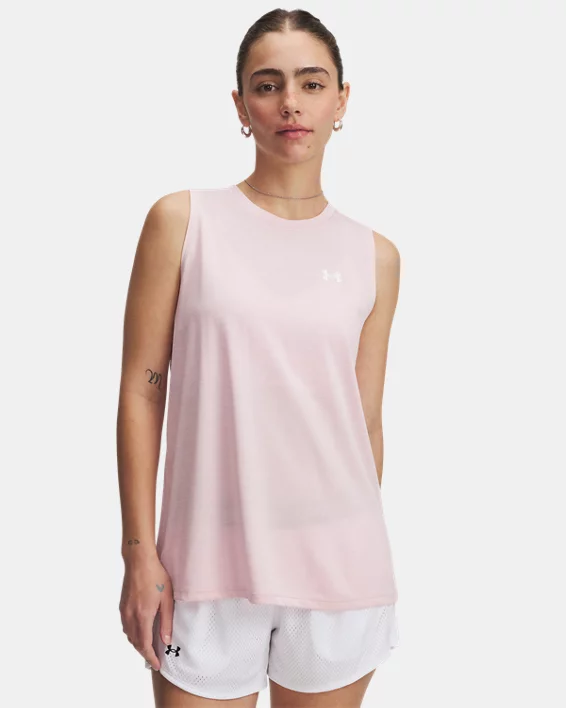 Under Armour Camiseta sin mangas UA Tech™ Twist para mujer  