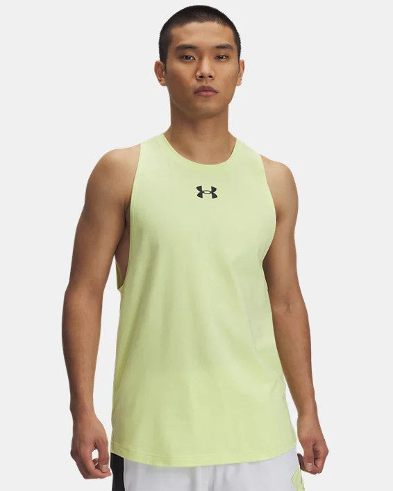 Under Armour Camiseta sin mangas UA Zone para hombre  