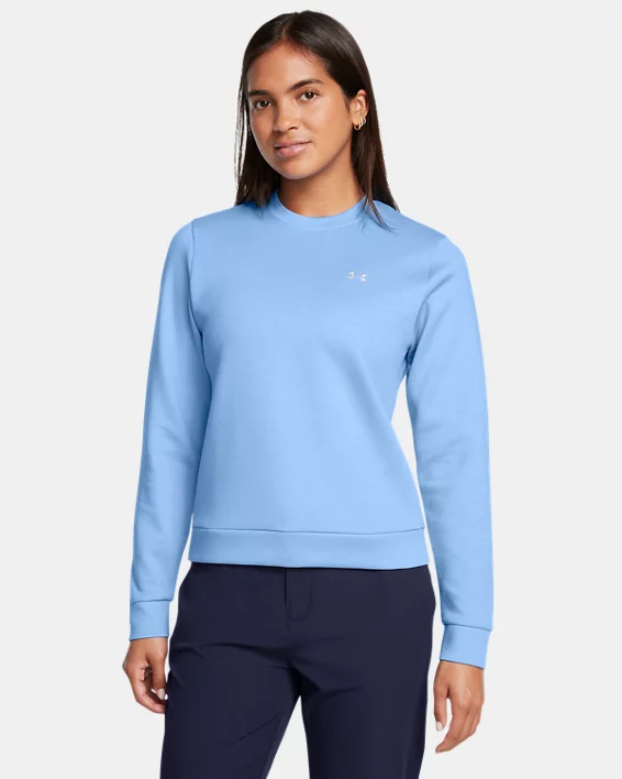 Under Armour Capa intermedia con cuello redondo UA Drive para mujer  