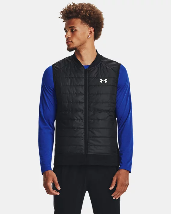 Under Armour Chaleco con aislamiento UA Launch para hombre  