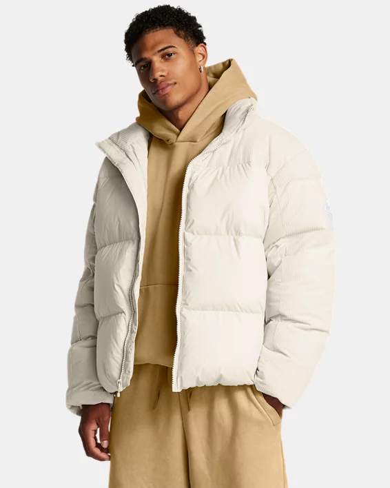 Under Armour Chaqueta acolchada de pana UA Limitless Down para hombre  