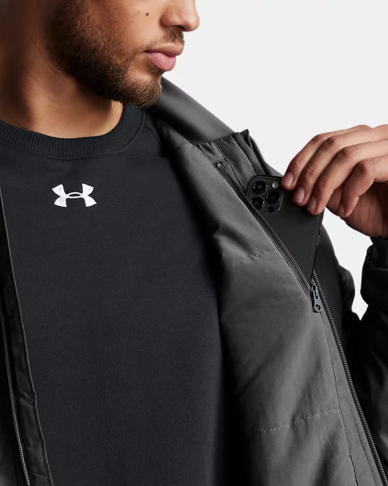 Under Armour Chaqueta Bomber Con Aislamiento UA Unstoppable Para Hombre  