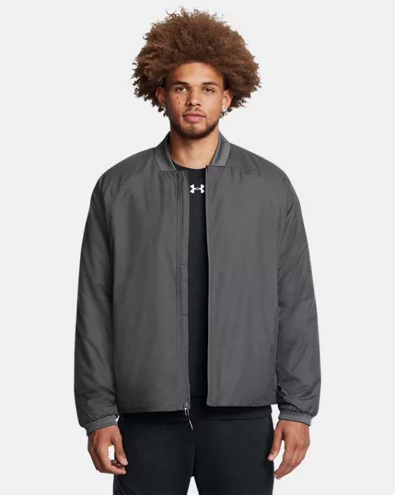 Under Armour Chaqueta bomber con aislamiento UA Unstoppable para hombre  