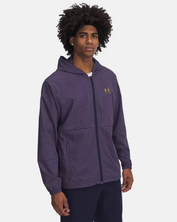 Under Armour Chaqueta cortavientos UA Holiday Vibe para hombre  