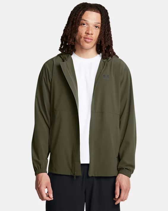 Under Armour Chaqueta cortavientos UA Vibe Woven para hombre  