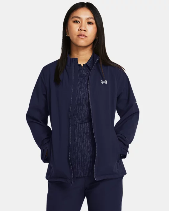 Under Armour Chaqueta impermeable UA Drive para mujer  