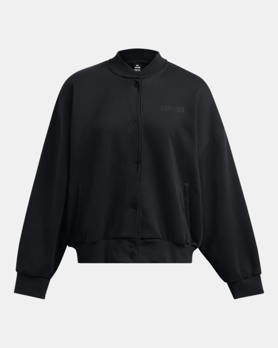 Under Armour Chaqueta UA Icon Fleece Varsity Para Mujer  