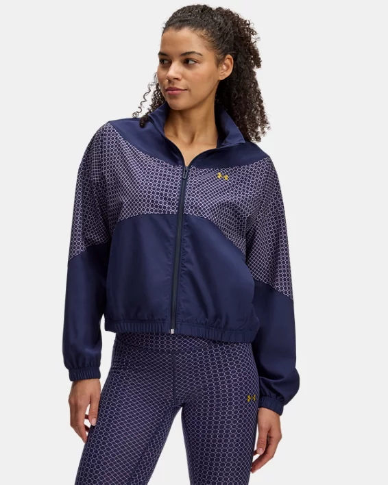 Under Armour Chaqueta UA Rival Stretch Woven Holiday para mujer  