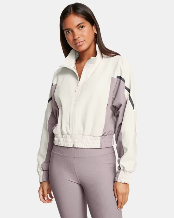 Under Armour Chaqueta UA Unstoppable Crop para mujer  