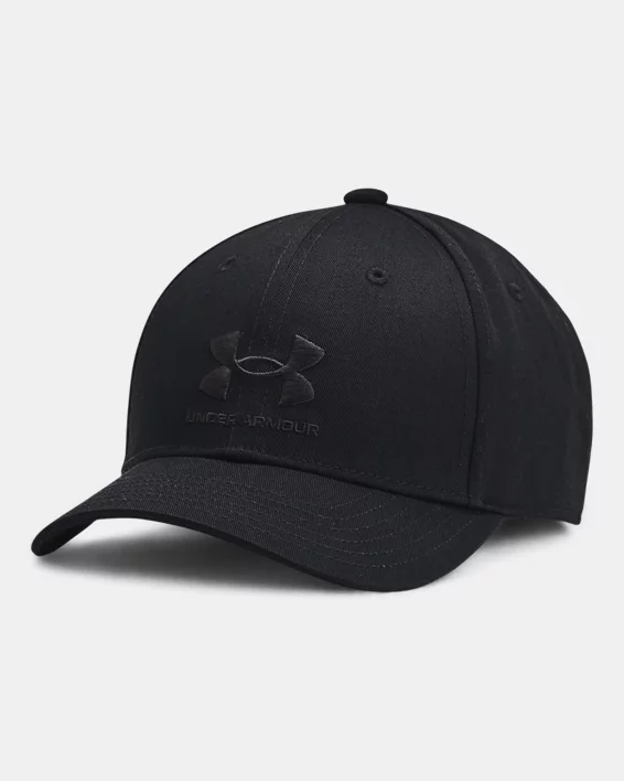 Under Armour Gorra ajustable con logotipo UA para niño  