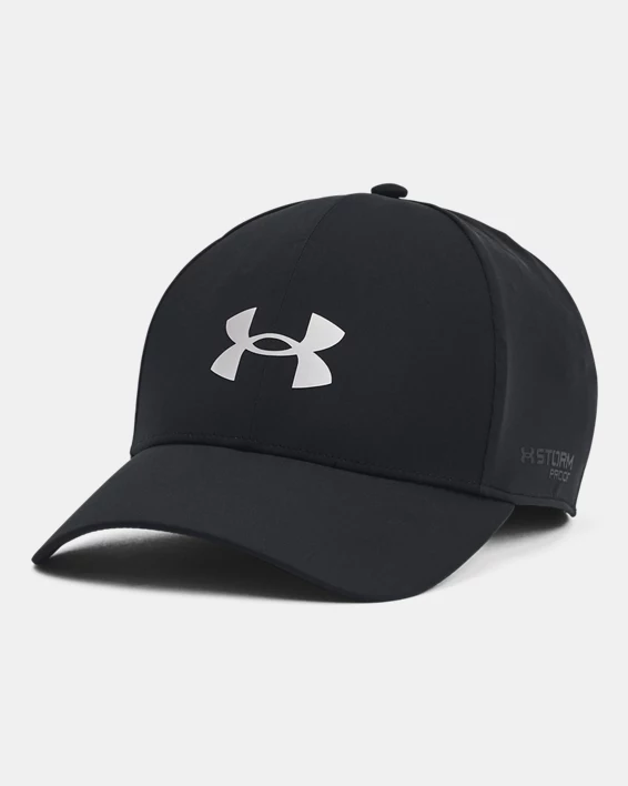Under Armour Gorra ajustable UA Driver Rain para hombre  