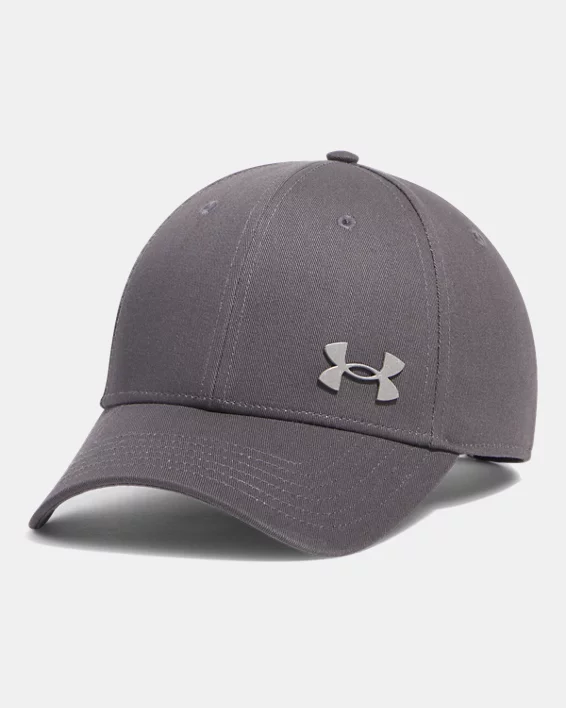 Under Armour Gorra ajustable UA Sportstyle Metal para hombre  