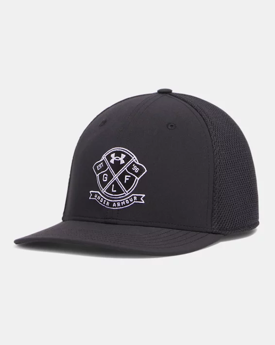 Under Armour Gorra elástica UA Iso-Chill Drive Low para hombre  