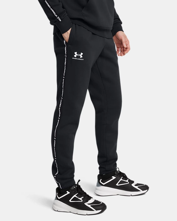 Under Armour Joggers UA Icon Fleece Taping para hombre  