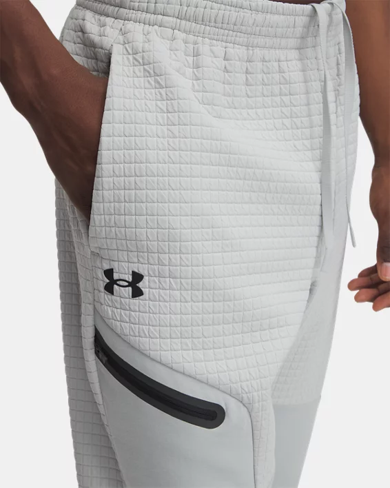 Under Armour Joggers UA Unstoppable Fleece Grid Para Hombre  