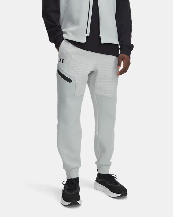 Under Armour Joggers UA Unstoppable Fleece Grid para hombre  