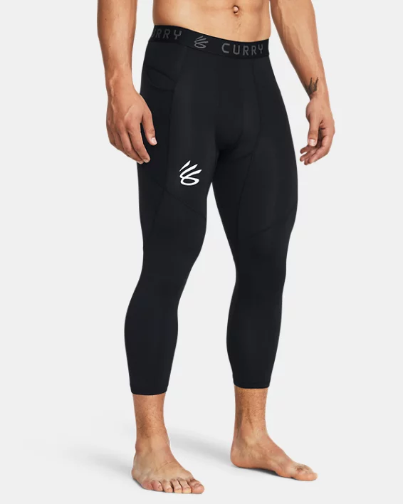 Under Armour Leggings de tres cuartos Curry Brand para hombre  