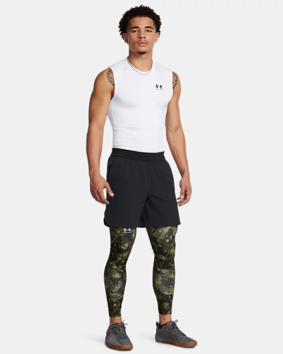 Under Armour Leggings HeatGear® Printed Para Hombre  