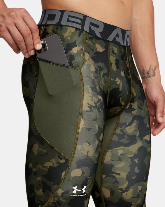 Under Armour Leggings HeatGear® Printed Para Hombre  