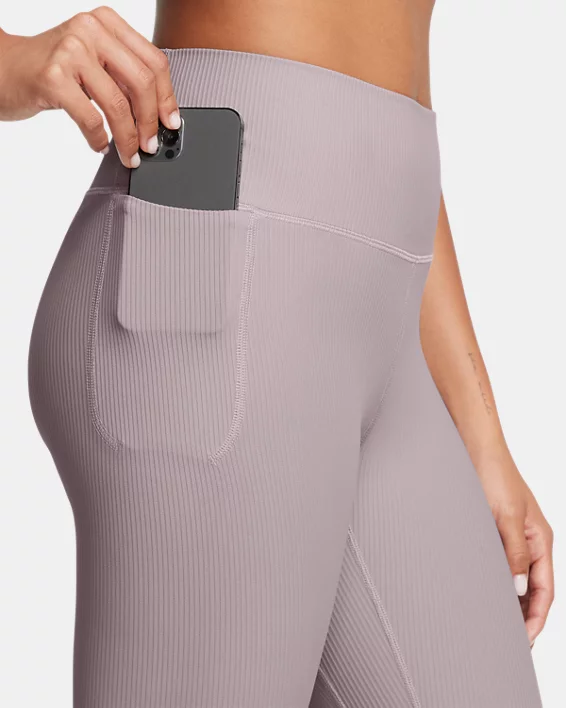 Under Armour Leggings Tobilleros UA Meridian Rib Para Mujer  