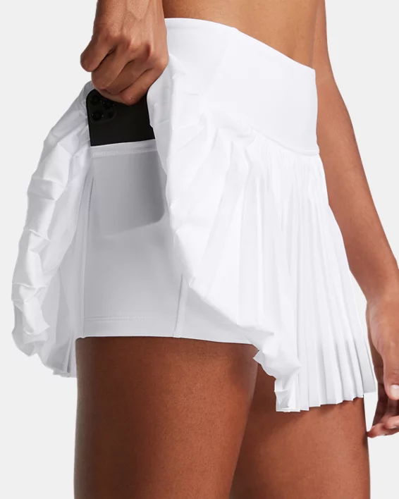 Under Armour Minifalda Pantalón Deportiva Plisada UA Para Mujer  