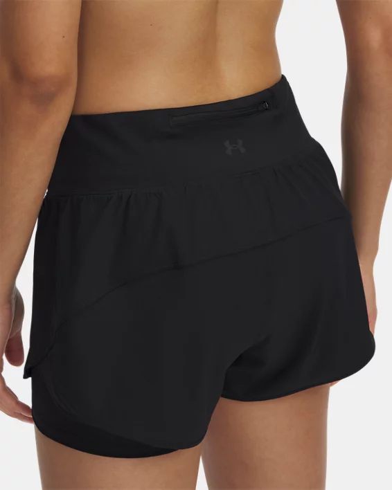Under Armour Pantalón Corto 2 En 1 UA Launch Pro Para Mujer  