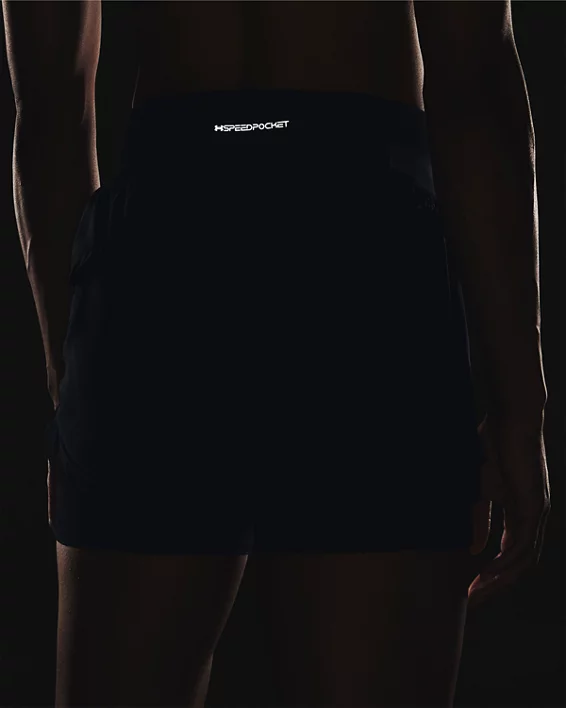 Under Armour Pantalón Corto 2 En 1 UA Run Stamina Para Mujer  