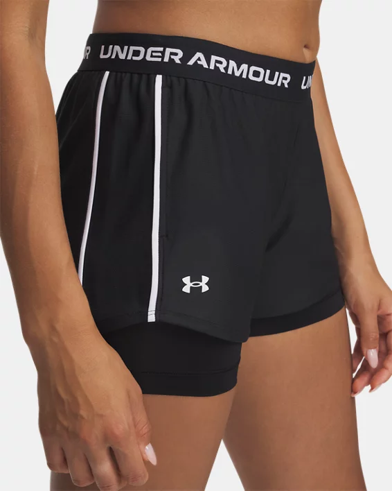 Under Armour Pantalón Corto 2 En 1 UA Tech™ Play Up Para Mujer  